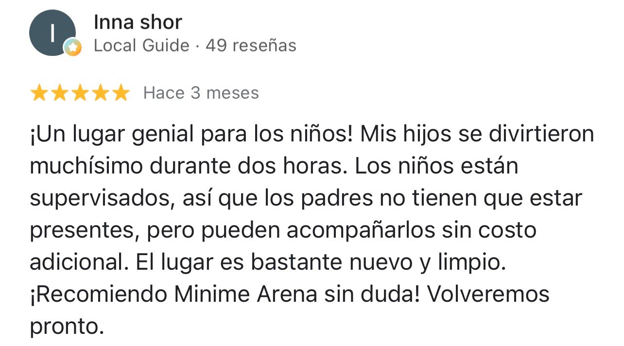 review minime arena