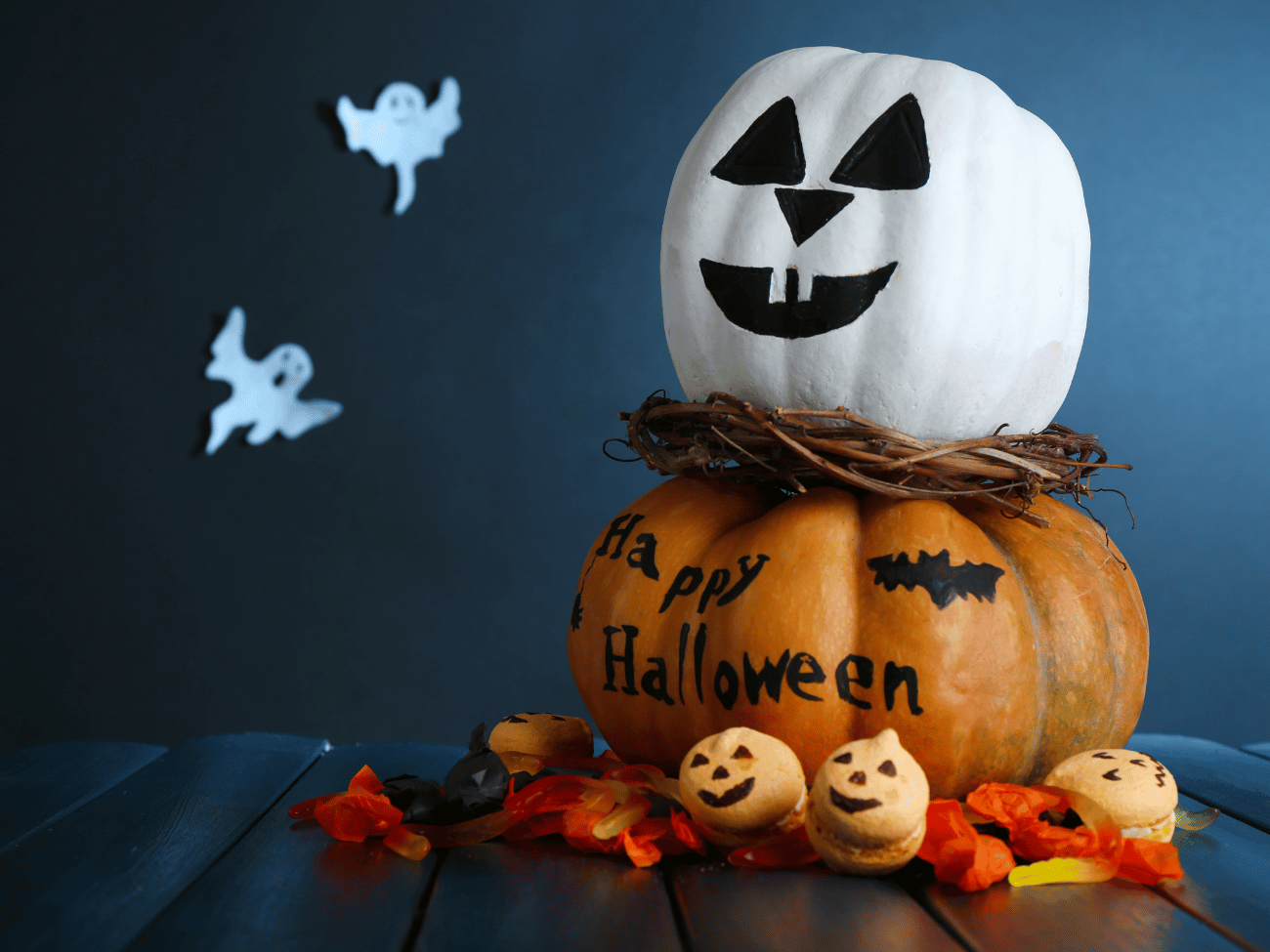 neon halloween